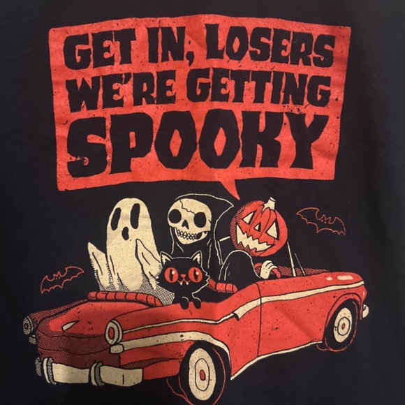 spencer's halloween tshirt women's - Picture 2 of 2